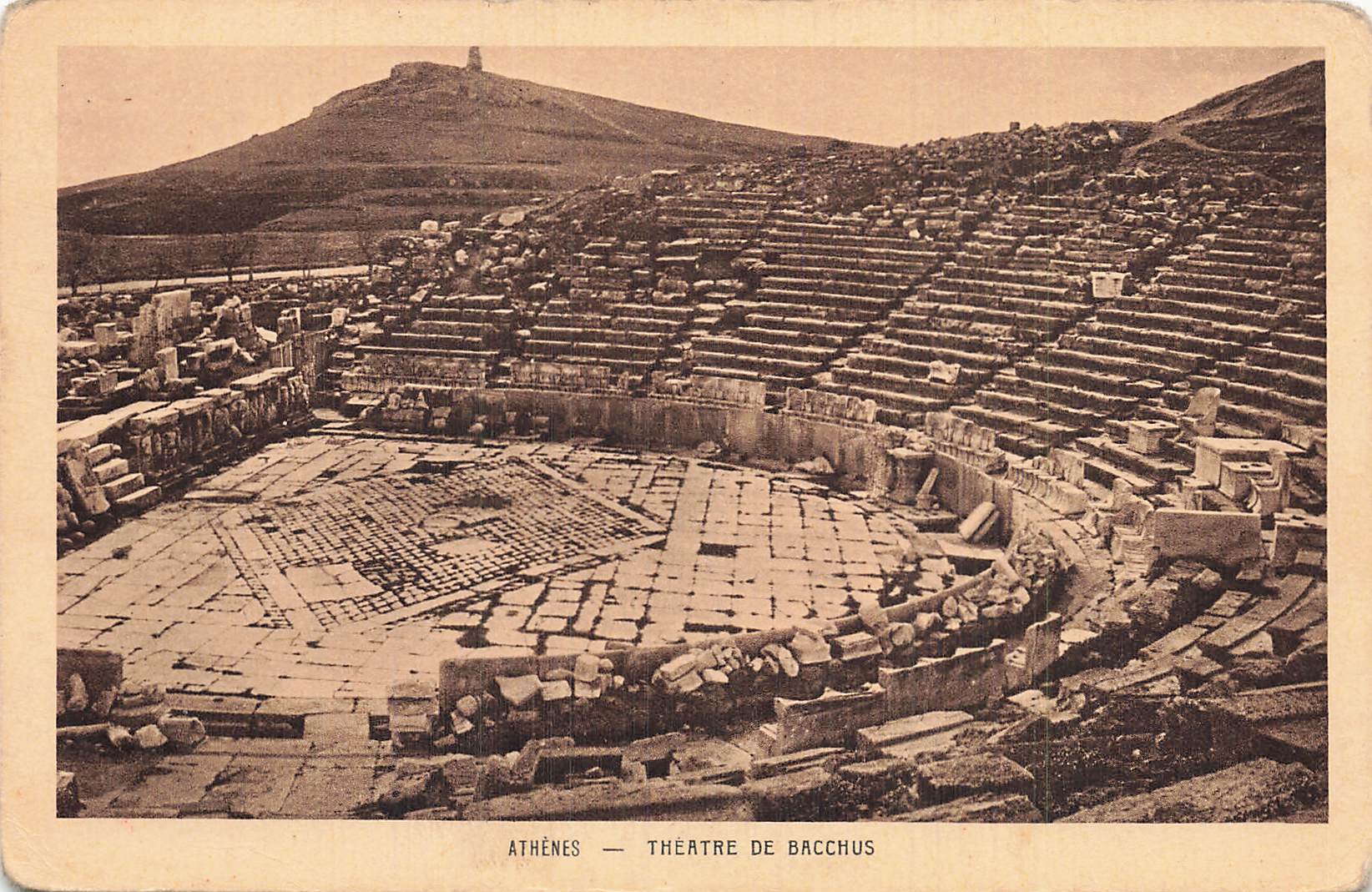 GREECE ATHENS THEATRE DE BACCHUS eBay